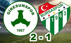 Giresunspor 2 - Bursaspor 1